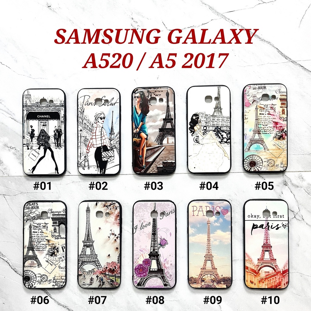 [ BUY 1 GET 1 FREE ] FPG - SAMSUNG A520 A5 2017 A6 2018 A6 PLUS A8 2018 J4 J6 J7 PRIME J7 DUO J7 PRO J730 | PARIS GLOSS Soft Hard Case Eiffel UV