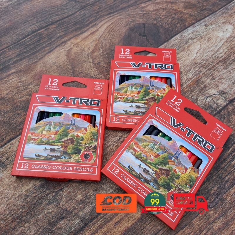 

Pensil warna Panjang dan Pendek