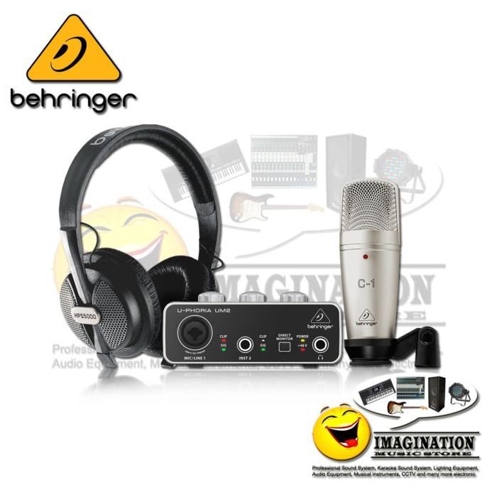 Behringer U-Phoria Studio Recording Bundle