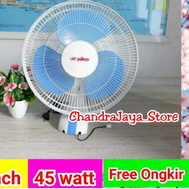 ❆ WALLFAN 16in NATIONAL HACHIDA Angin kencang/Kipas Angin Dinding 16in National ➷