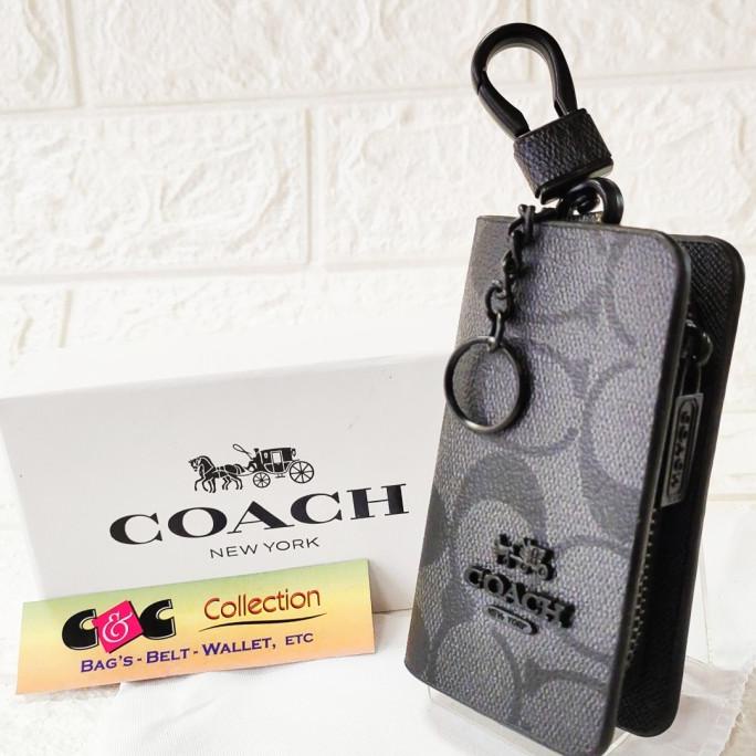 COACH dompet kunci stnk gantungan kunci mobil COACH smartkey keyless