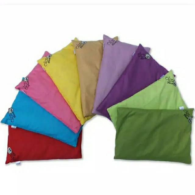 OLUS PILLOW bantal kesehatan bayi anti peyang bantal anak bantal kulit kacang hijau