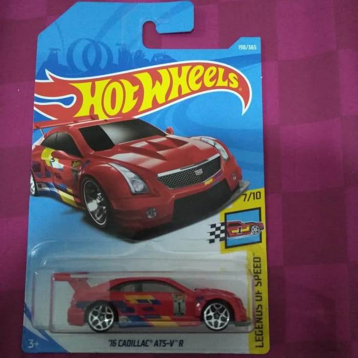 Diecast HotWheels - Hot wheels '16 Cadillac ATS-V R