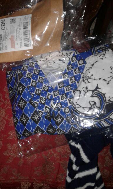 Bswart Batik Hrb026 Kenongo Hem Pendek Padi Pekalongan M L Xl Batik Pria Murah Modern Grosir