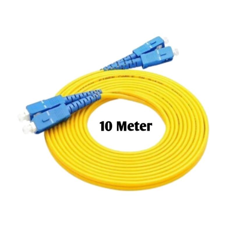 Netfo SC-SC-SM-DP 10M Fiber Optic Patch Cord SC SC Duplex SingleMode