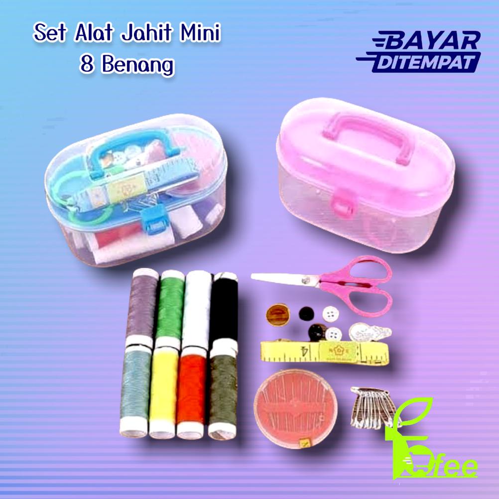 [IMPORT] - MINI Sewing Kit Box - Set Perlengkapan Alat Jahit Kode S111