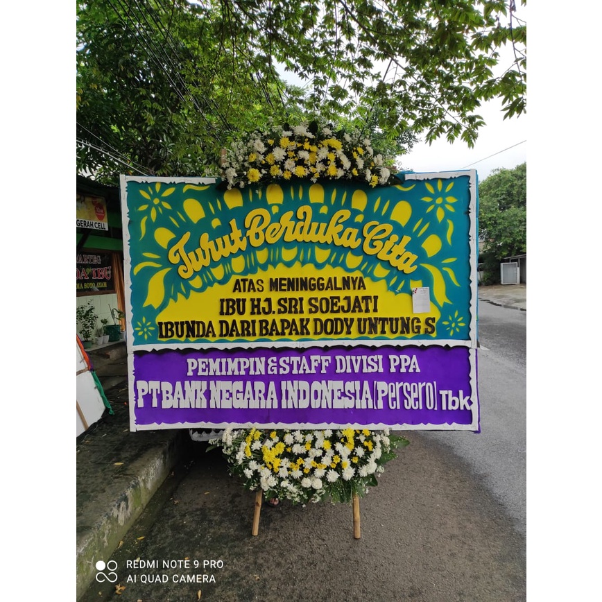 BUNGA PAPAN DUKA CITA | BUNGA PAPAN DEEP CONDOLENCES | BUNGA DUKA CITA