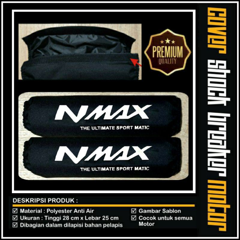 (Sepasang)Sarung Shockbreaker N max Premium