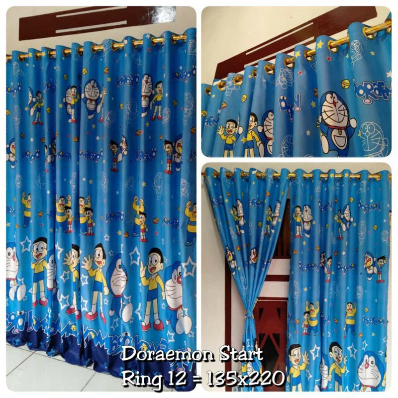 gorden smokering ring 12 motif Doraemon star / gorden jumbo karakter