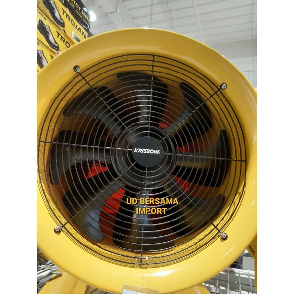 kipas ventilator krisbow industrial fan ventilatorpembuangan 45cm