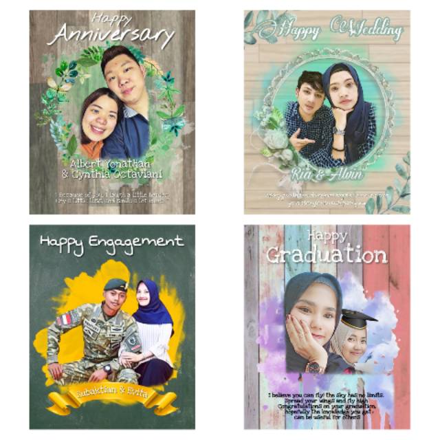 

Jual sketch art jasa edit foto hadiah murah bagus spesial unik