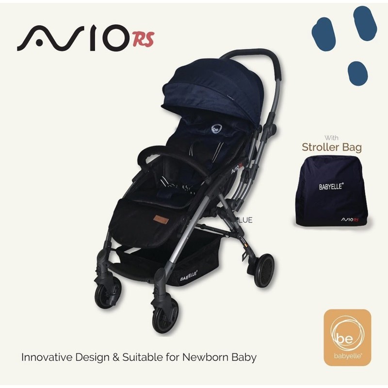 Makassar - Stroller Kereta Bayi BabyElle Avio RS Reversible 939 Hadap Depan Belakang