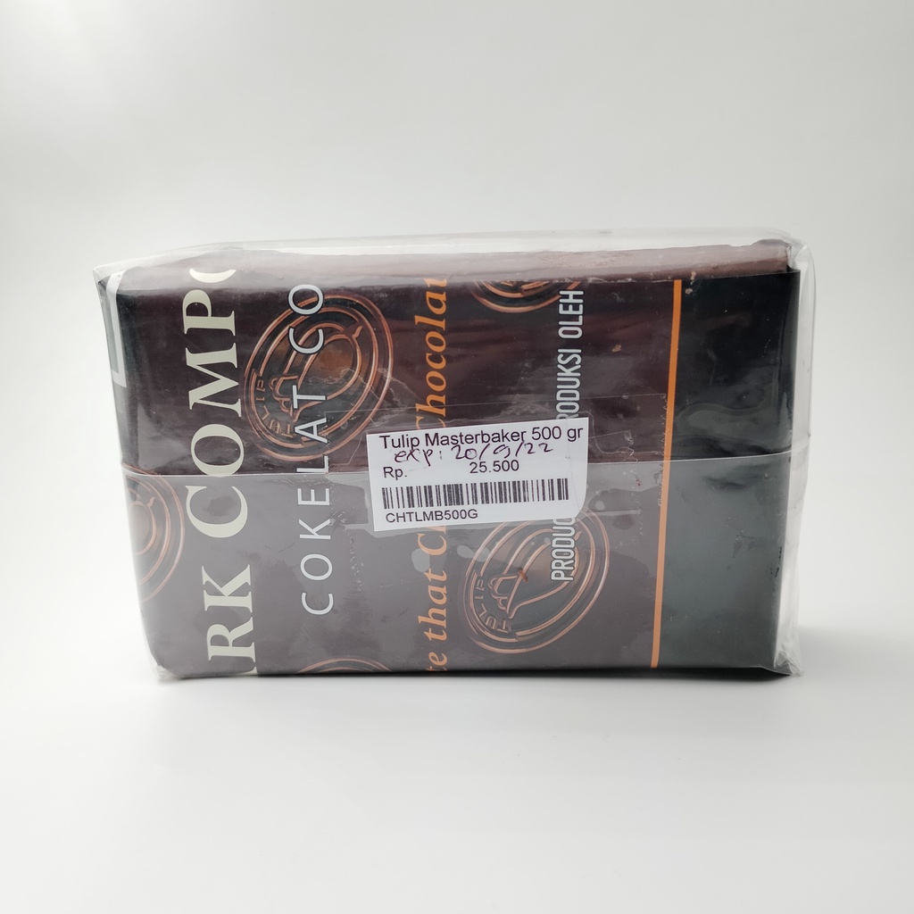 

Tulip Master Baker Dark Compound Coklat 500 gr