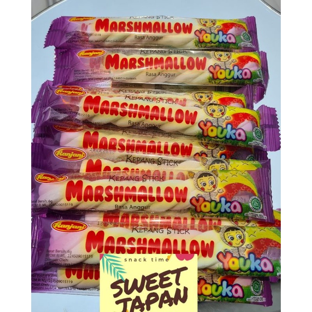 

PROMO!!!!! MURAH YOUKA MASMALLOW KEPANG ISI 20 BUNGKUS ...cemilan anak -jajanan anak-cocok buat hampers ultah anak murah permen enak-snack.mazter- jadoelsnack