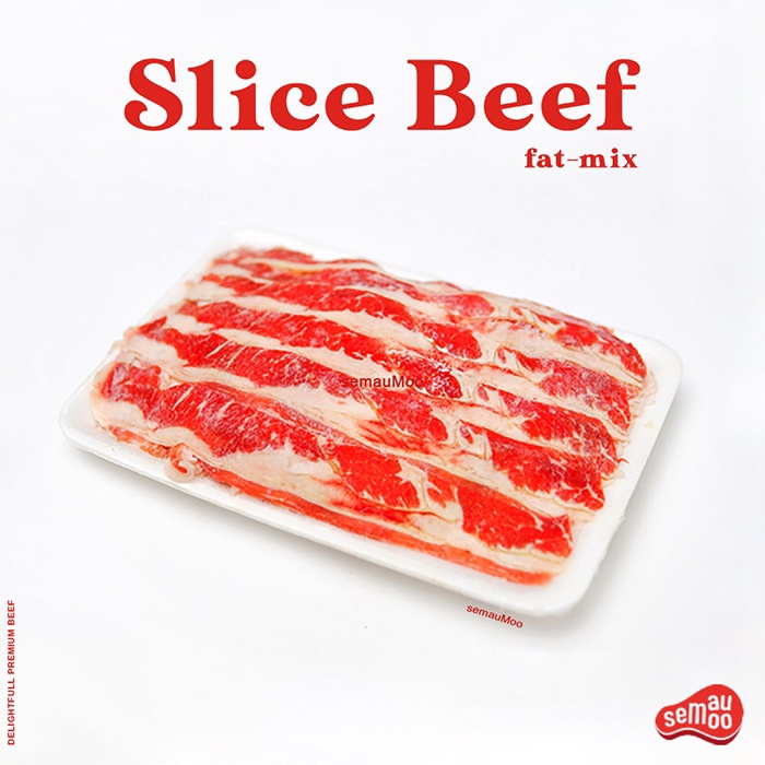 Daging Slice Shortplate AUS Fat Mix / Sliced Beef Yoshinoya 500gr