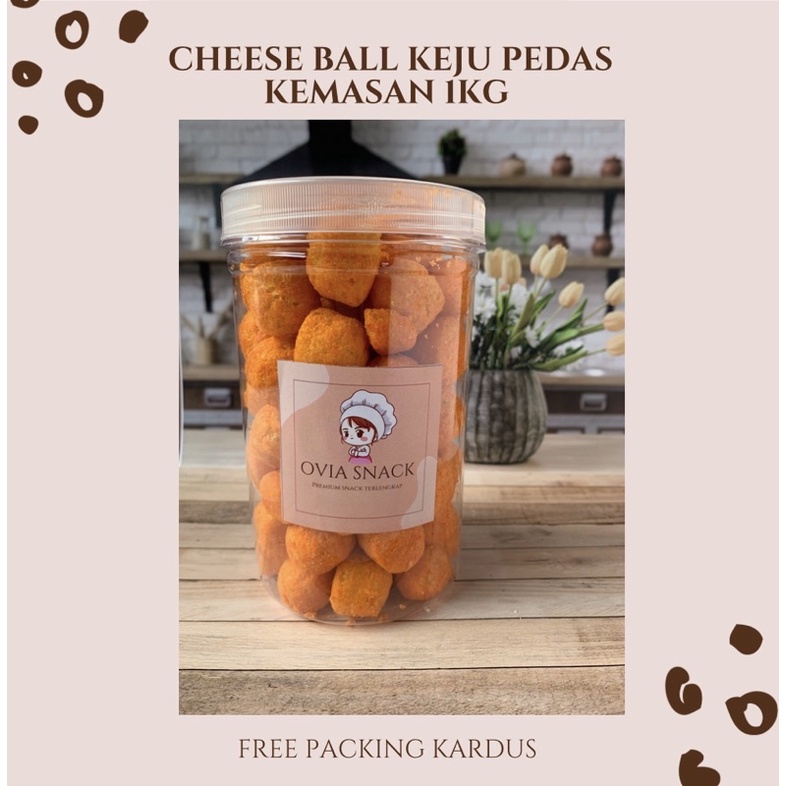 CHEESE BALL KEMASAN 1 KG / CEMILAN KILOAN / CHEESE BALL KILOAN