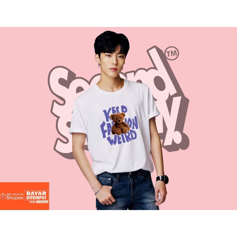 Kaos Distro Beruang Second Sunday | Kaos Teddy bear | kaos distro Teddy Bear
