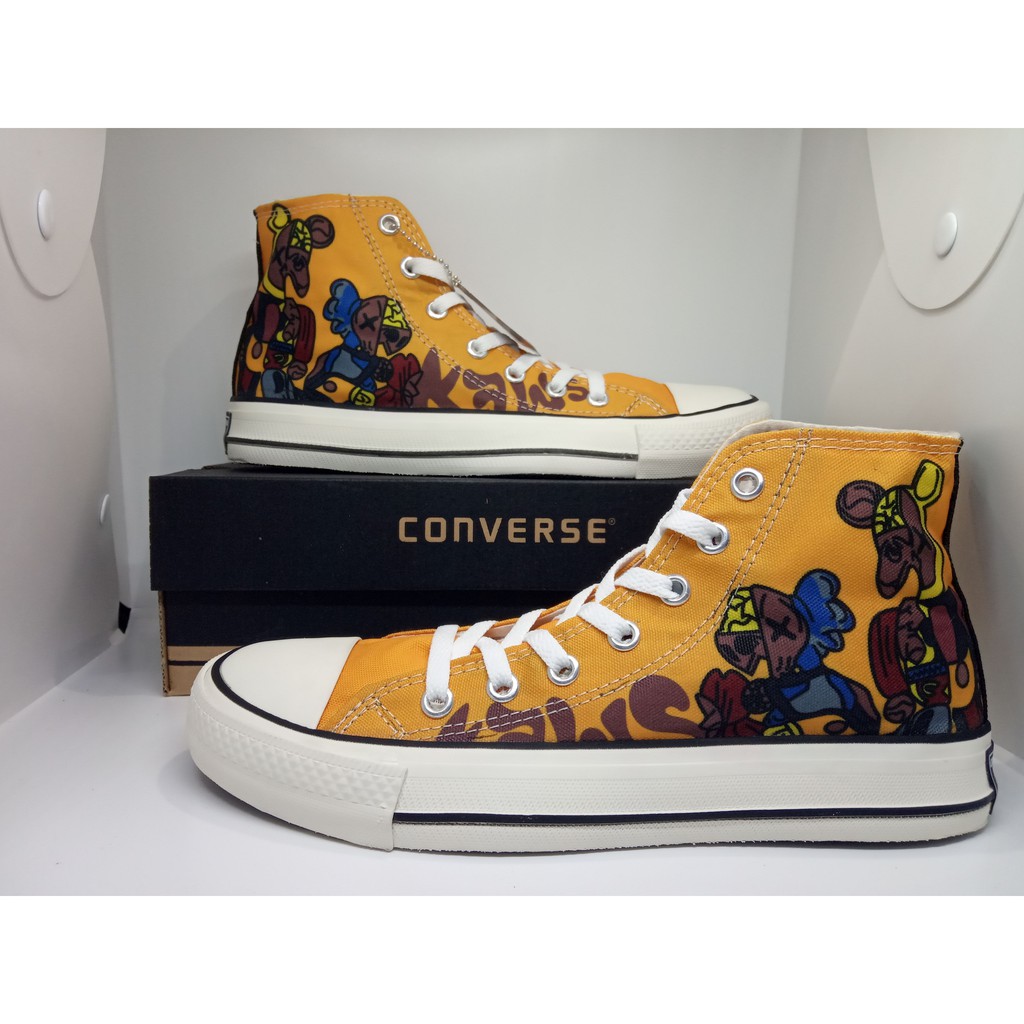 Converse Premium Karakter ELMO High Boot Sepatu Pria Wanita | Ori Premium