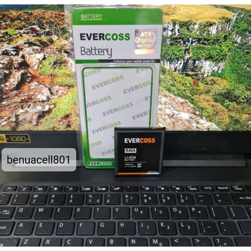 battery baterai batrai Evercoss R40A A7B