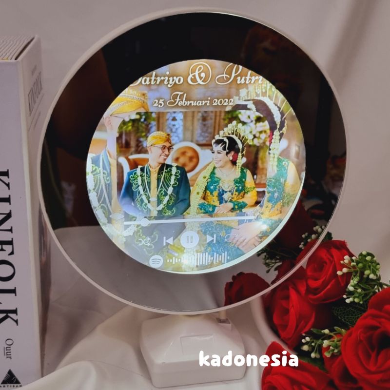 Cermin Jam Wedding / Kado Pernikahan / Hadiah Nikah