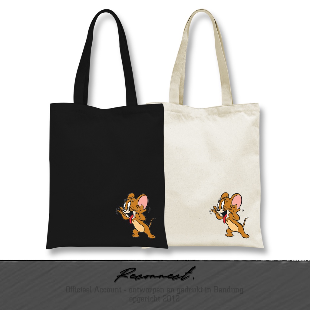 Reconnect Totebag Tom And Jerry - GRATIS TAMBAH NAMA