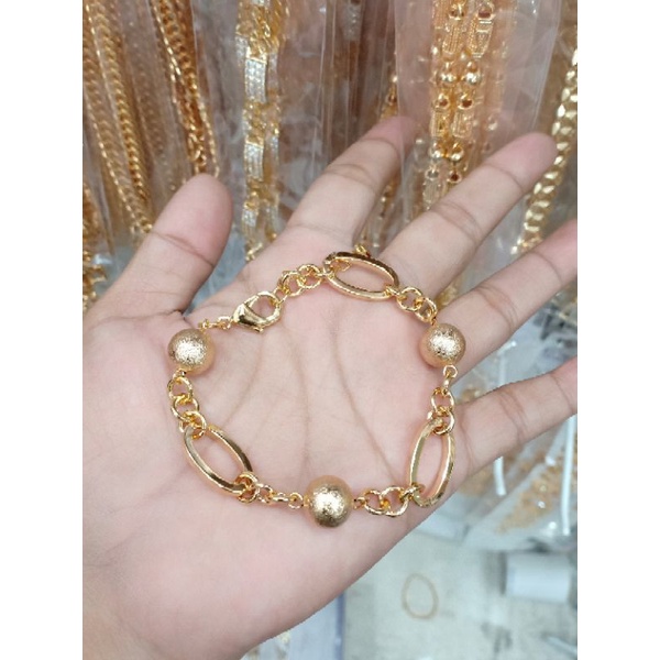 GELANG TANGAN BERLAPIS EMAS L043