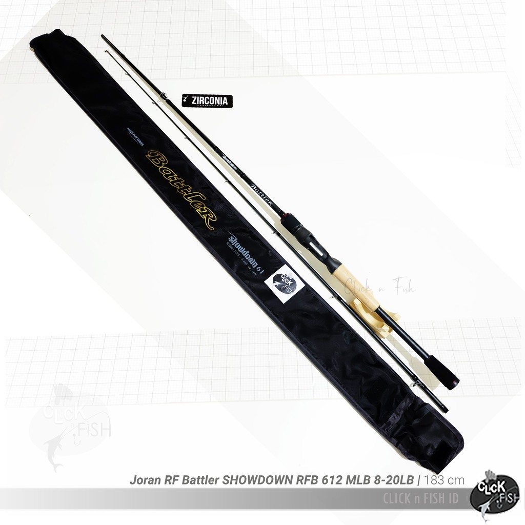 Joran RF Battler SHOWDOWN RFB 612 MHB 8-20LB | 183cm 2 section Rodford