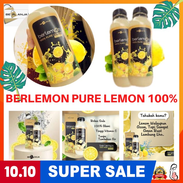 

BERLEMON SARI LEMON ASLI 100% by BERLANJA TERSEDIA 250ml dan 500ml