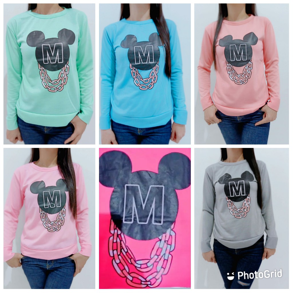 blinqshop SWEATER MOTIF MICKEY