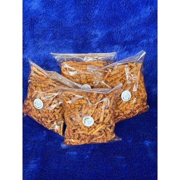 

BASRENG PEDAS DAUN JERUK ISI 250 GRAM