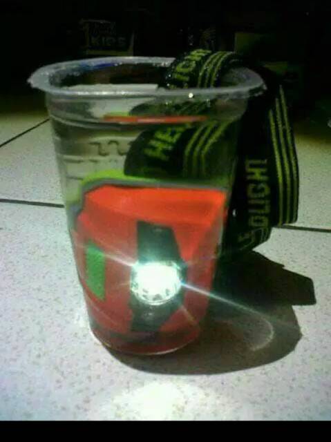 Senter kepala / Headlamp LED Mitsuyama MS-334 Camping / Outdoor