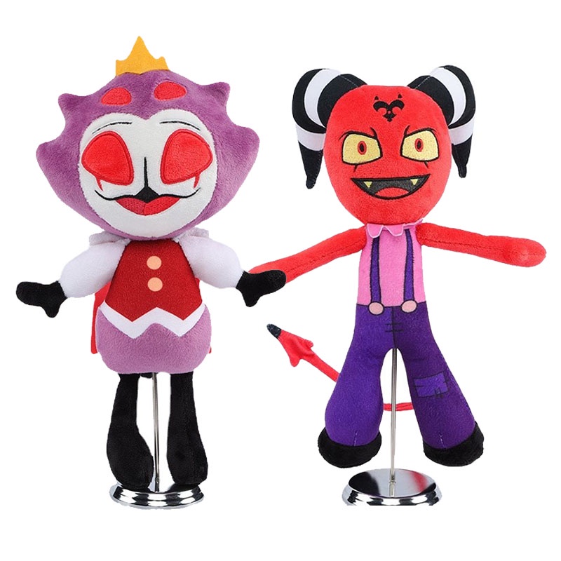 Mainan Boneka Stuffed Plush Kartun Anime HELLUVA BOSS THE CIRCUS