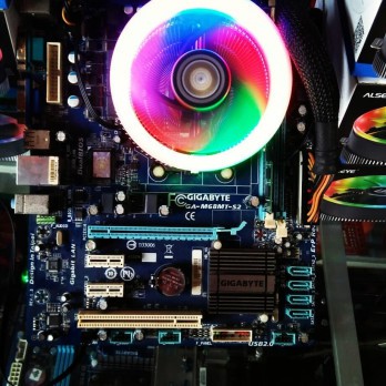 Fan Processor Prosesor Gaming LED RGB Intel AMD Alseye TBF100