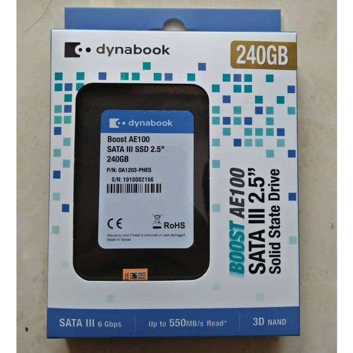 HARDDISK TOSHIBA DYNABOOK SSD 240 GB (SATA3 6gb/S)