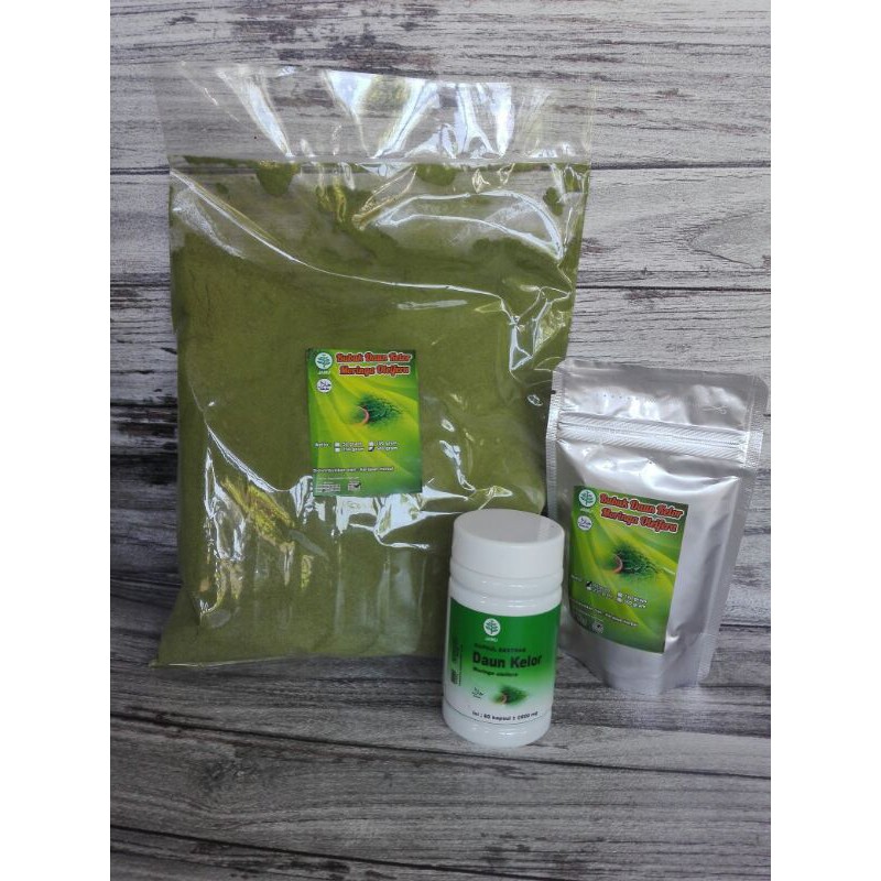 

Serbuk bubuk daun kelor herbal