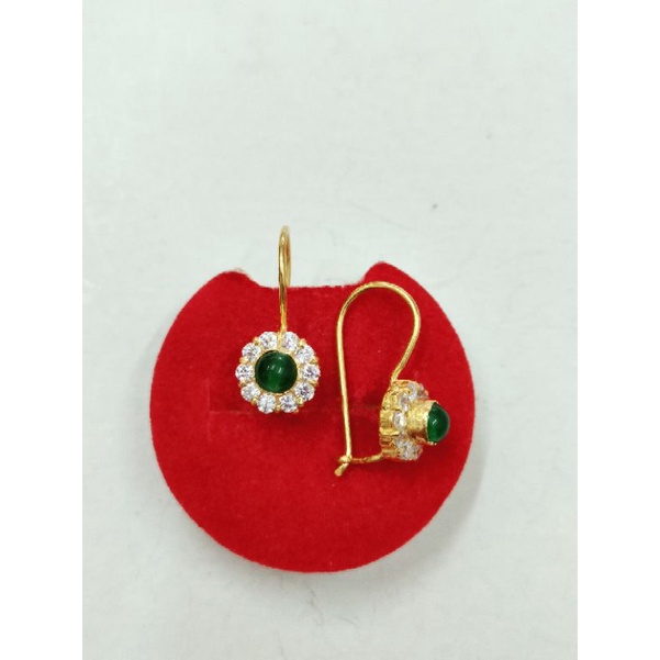 ANTING DEWASA PERAK 925 LAPIS EMAS 24K