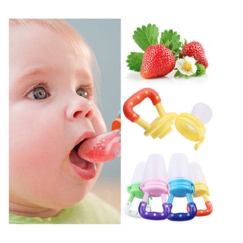 Empeng Buah Pacifier Food Fruit Feeder Baby Dot Juice Bayi Teether Empeng Dot Buah Baby Fruit Pacifier BPA Free