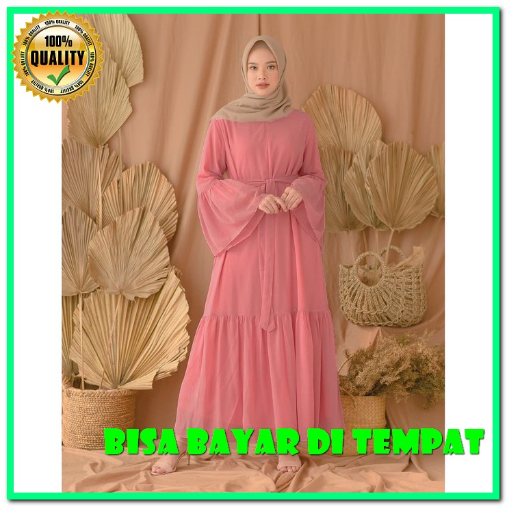 Gamis Sar I Terbaru Zolaqu 263 Terlaris 100% Original Ni932 [Syfa VN839 Ghaisani Hijab Medina Dress