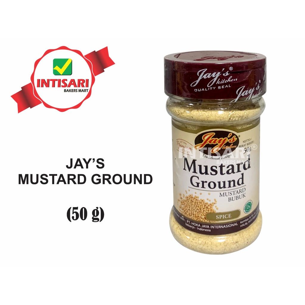 

JAY'S MUSTARD GROUND (MUSTARD BUBUK) 50 G