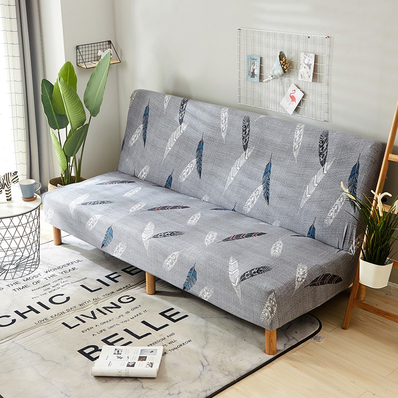 Sofa Bed Cover Sofa Slipcover Furniture Protector No Arm Seater Decor Shopee Indonesia