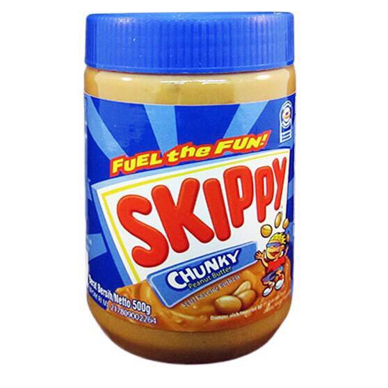 

BESTSELLER Skippy kasar chunky peanut butter 500 Gram