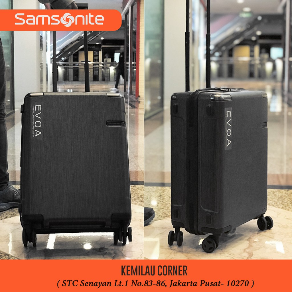 samsonite evoa 55cm spinner