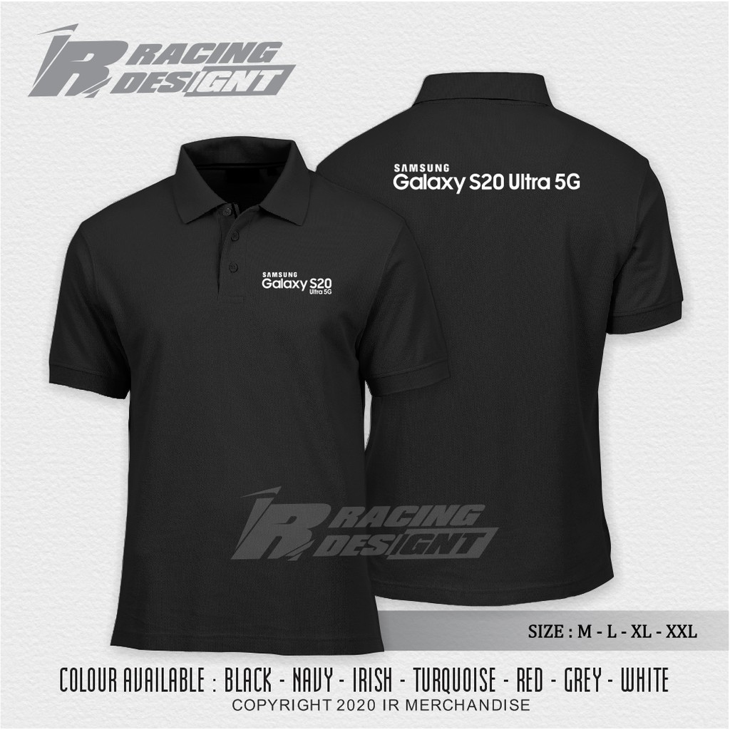 Poloshirt / Kaos Kerah Polo Samsung Galaxy S20 Ultra 5G Terbaru Kualitas Distro -IR Merch