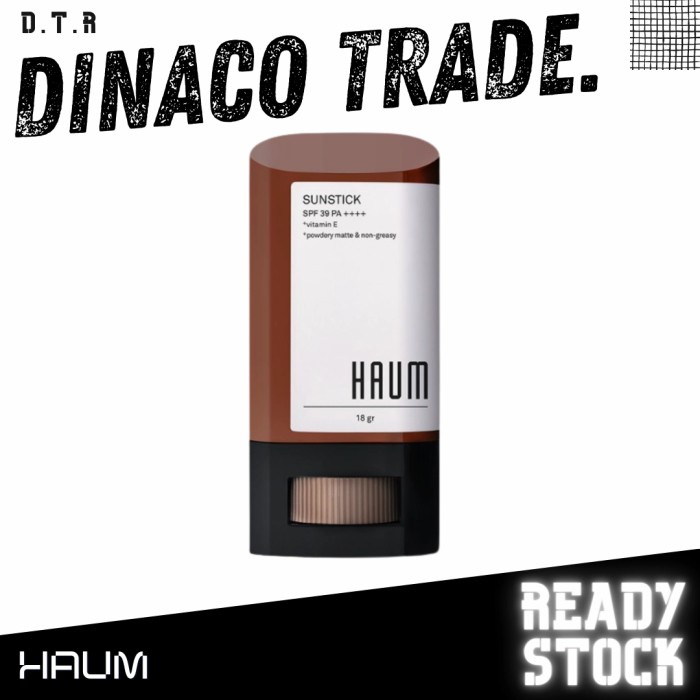 Haum Sunstick SPF 39 PA++++ / Sunscreen Stick