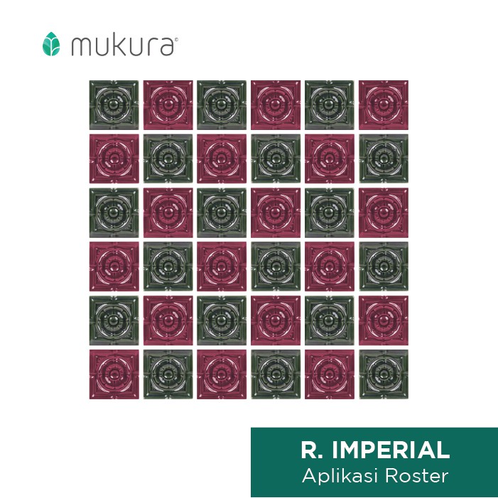 Roster Keramik Mukura Imperial 12.5 x 12.5 cm