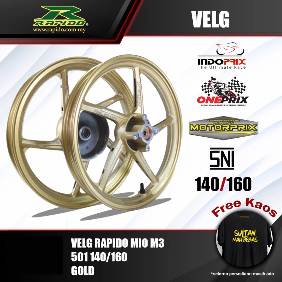 VELG RAPIDO MIO M3 501 140/160