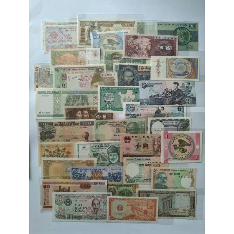 

Uang Kertas Mancanegara / Luar Negeri / Asing - 2
