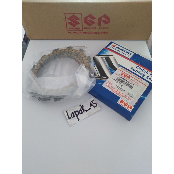 Kampas kopling Suzuki Satria FU karbu series 1 set Original SGP