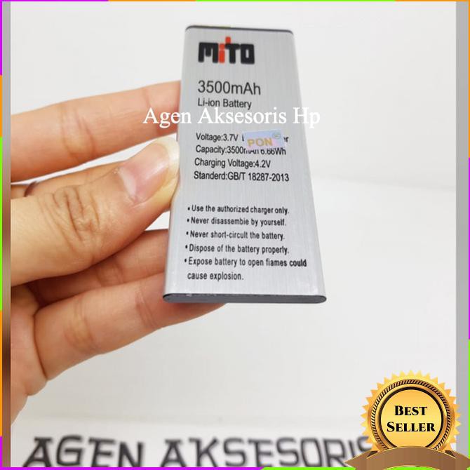 ACC HP BATERAI MITO A17 BATERAI MITO BA000135 BATERAI MITO FANTASY X ORIGINAL