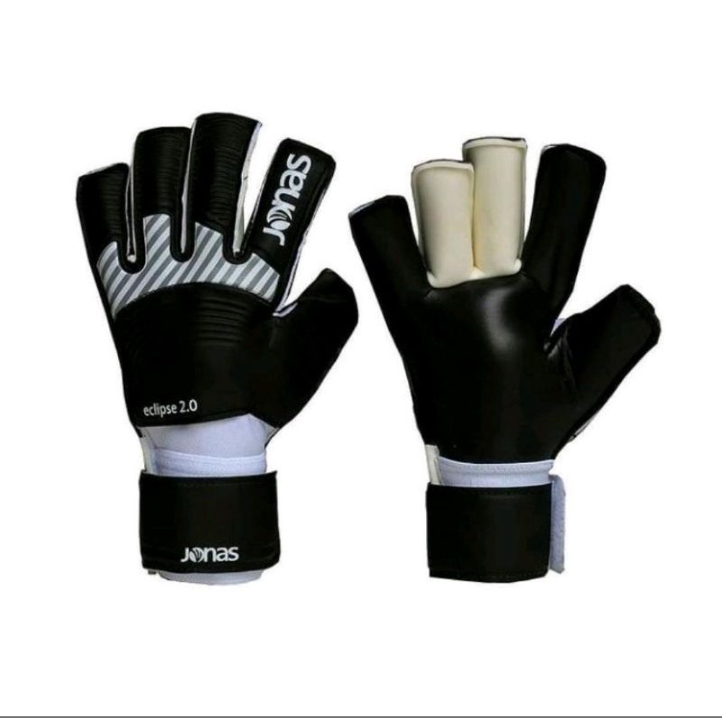 SARUNG TANGAN KIPER JONAS VOLAR ECLIPSE BLACK WHITE